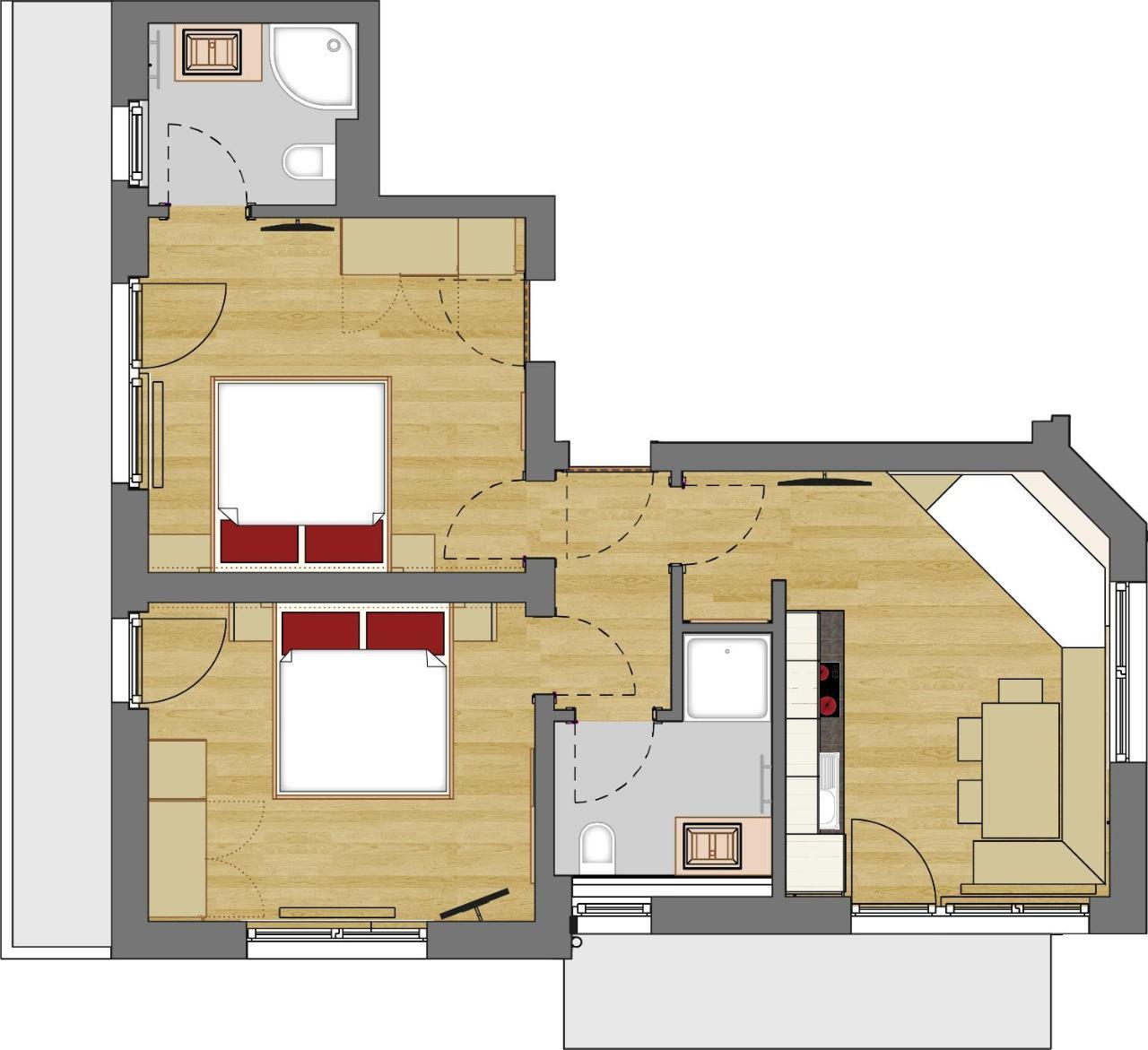 Apartment Kristall Finkenberg Ngoại thất bức ảnh